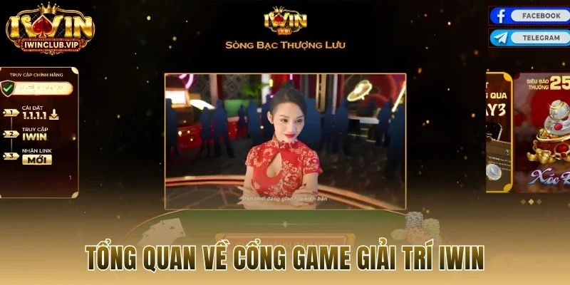 Tổng quan về cổng game giải trí Iwin